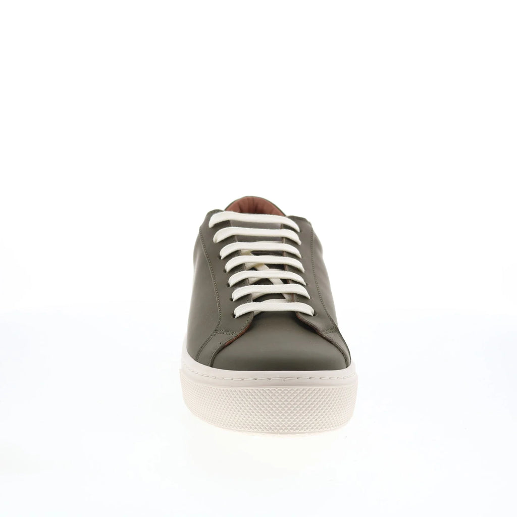 Aquatalia Vic Waterproof M103183 Mens Green Nubuck Lifestyle Sneakers Shoes