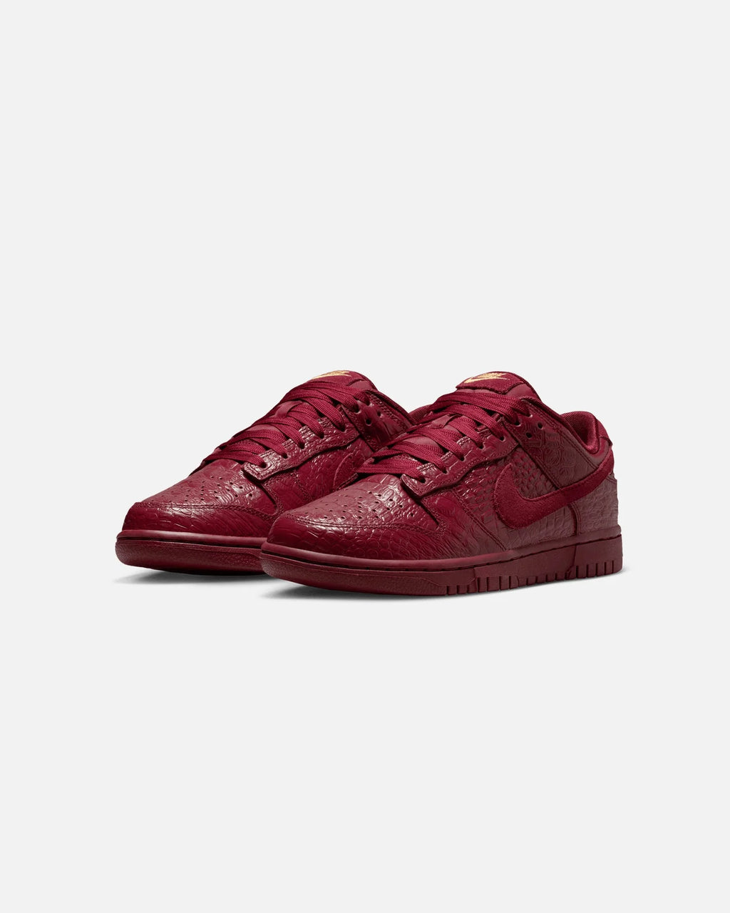 Women's Dunk Low "Croc Skin" Team Red