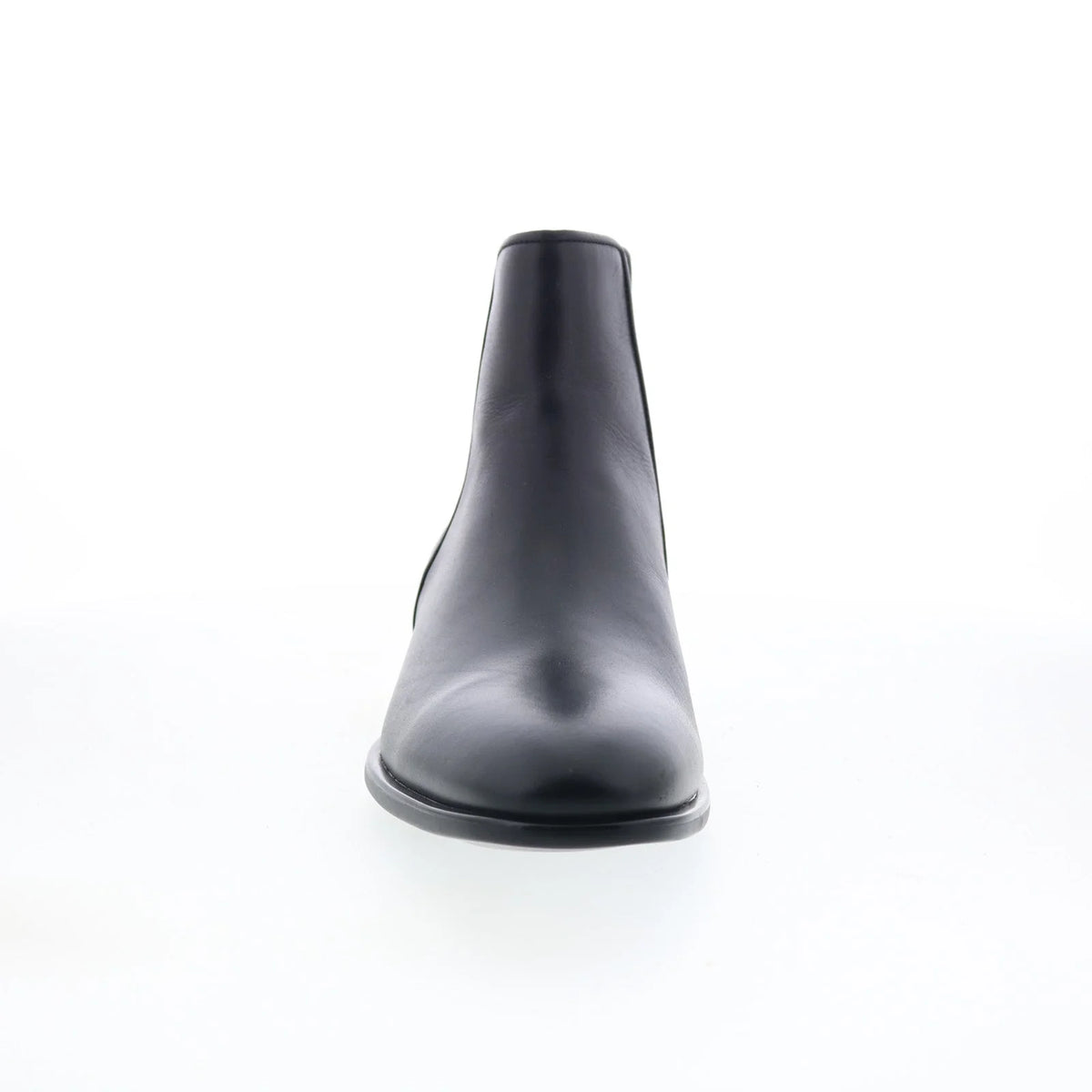 Aquatalia Adrian Waterproof M000901 Mens Black Leather Slip On Chelsea Boots