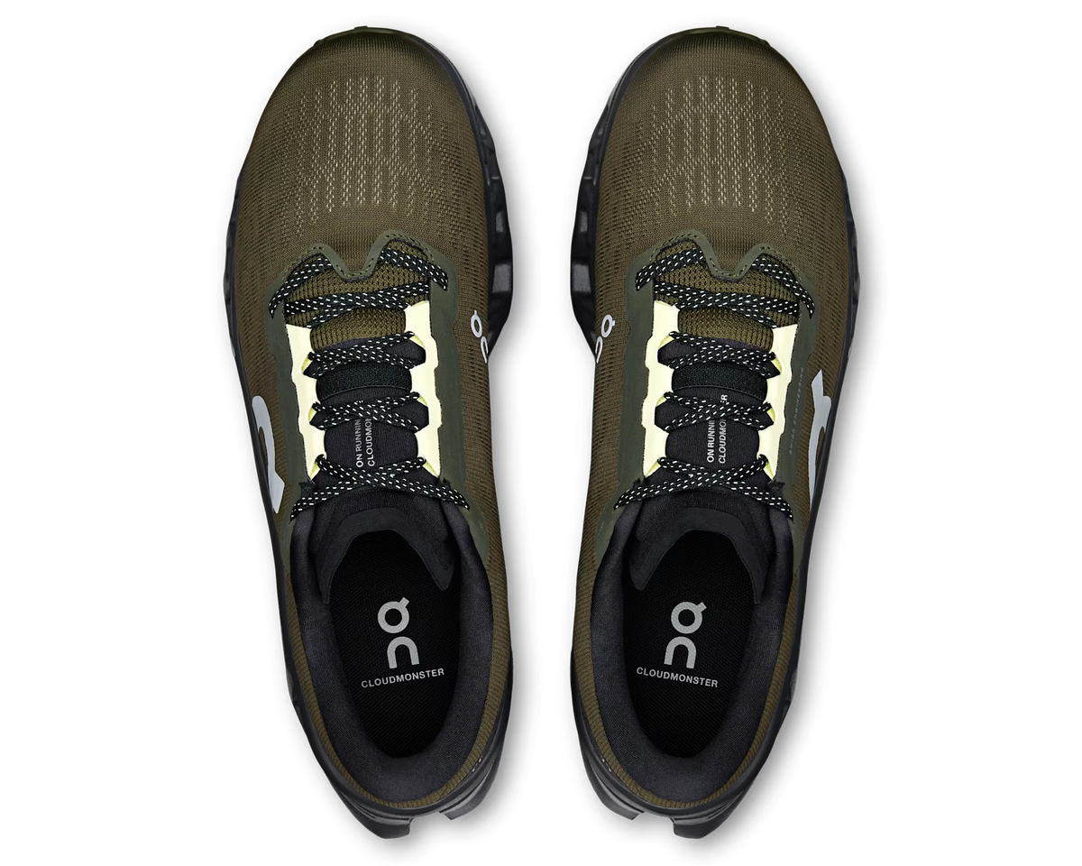 Running Cloudmonster 3 Olive Eclipse