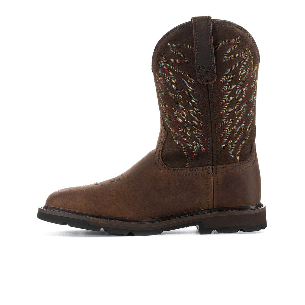 Ground Breaker Square Steel Toe Wide - Mens