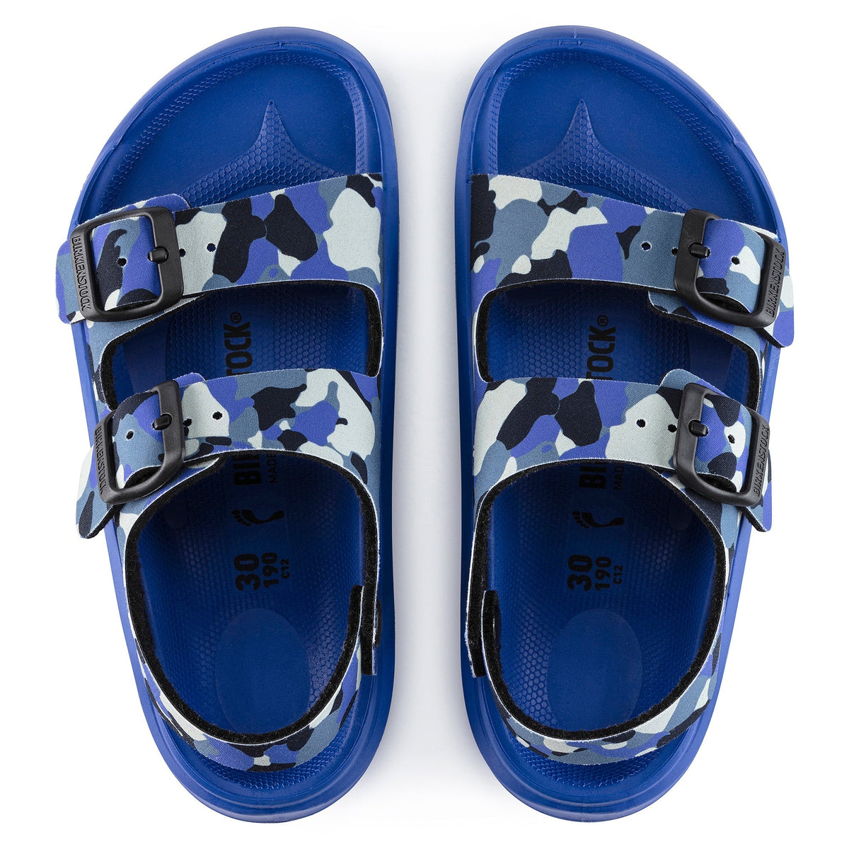 Kid's Mogami Birko-Flor Sandal in CMO Blue
