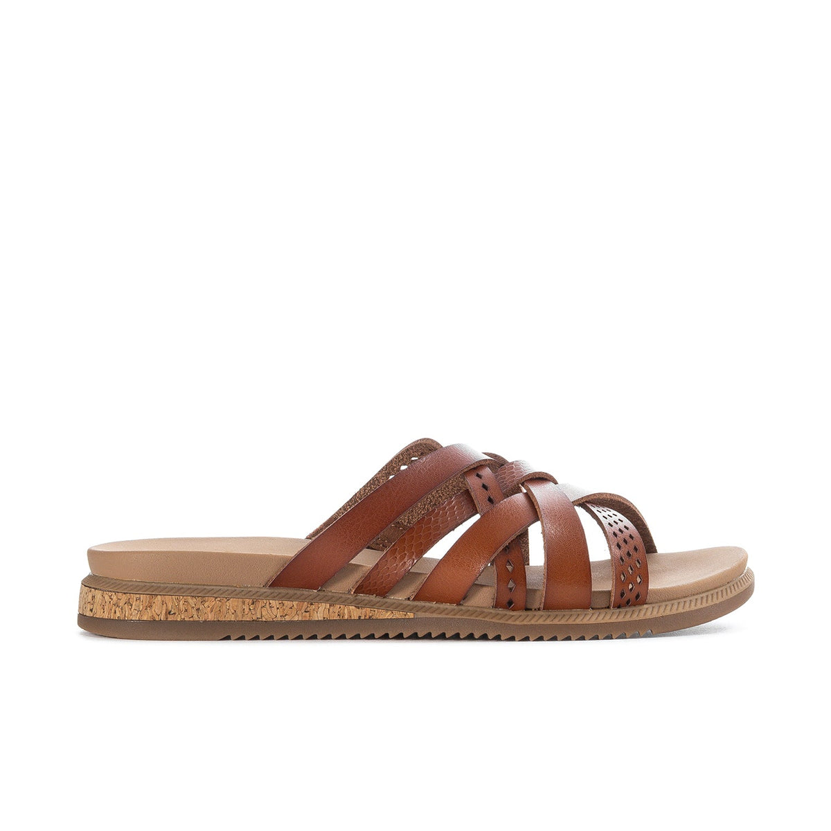 Bobs Desert Kiss Low Multi-Strap Slide - Womens
