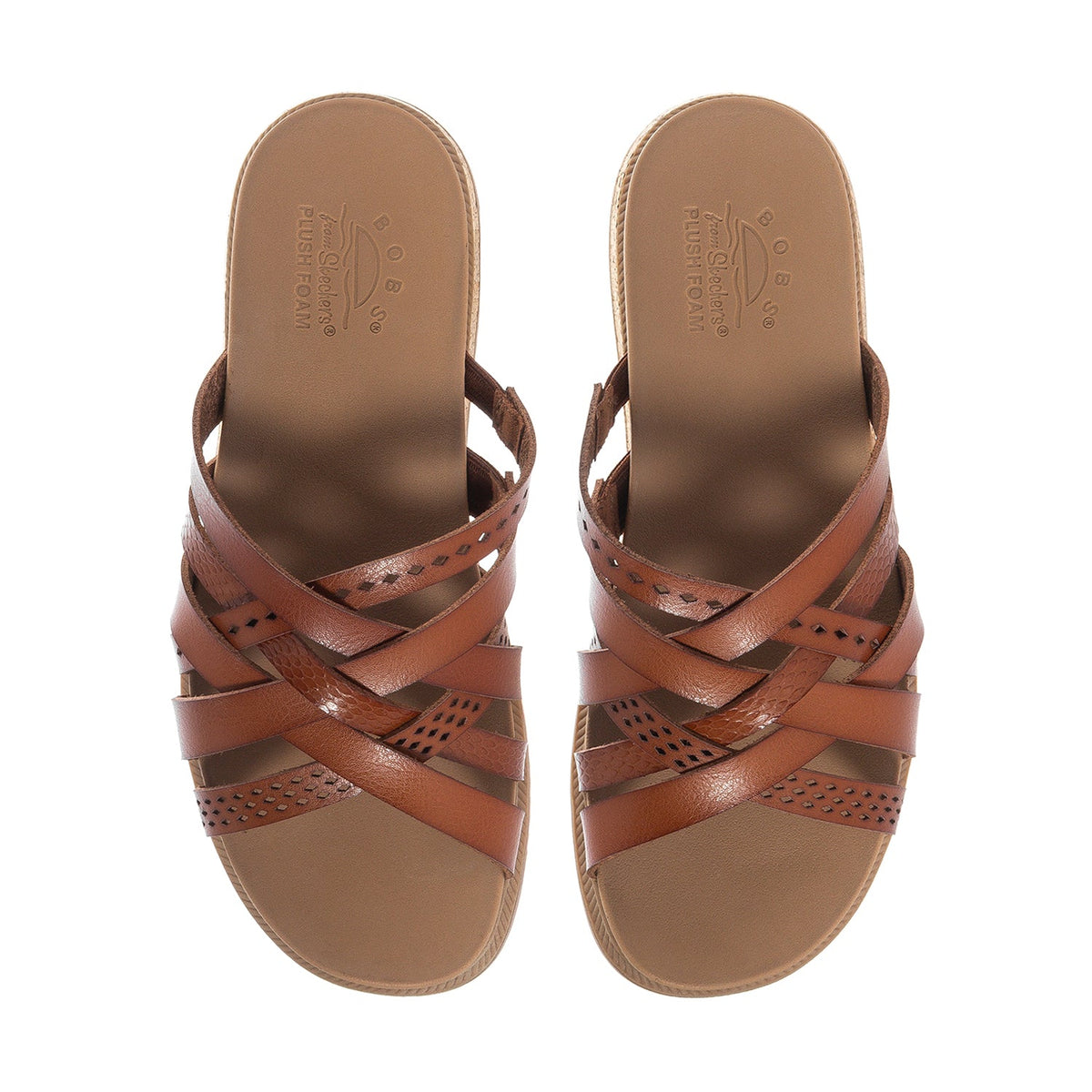Bobs Desert Kiss Low Multi-Strap Slide - Womens