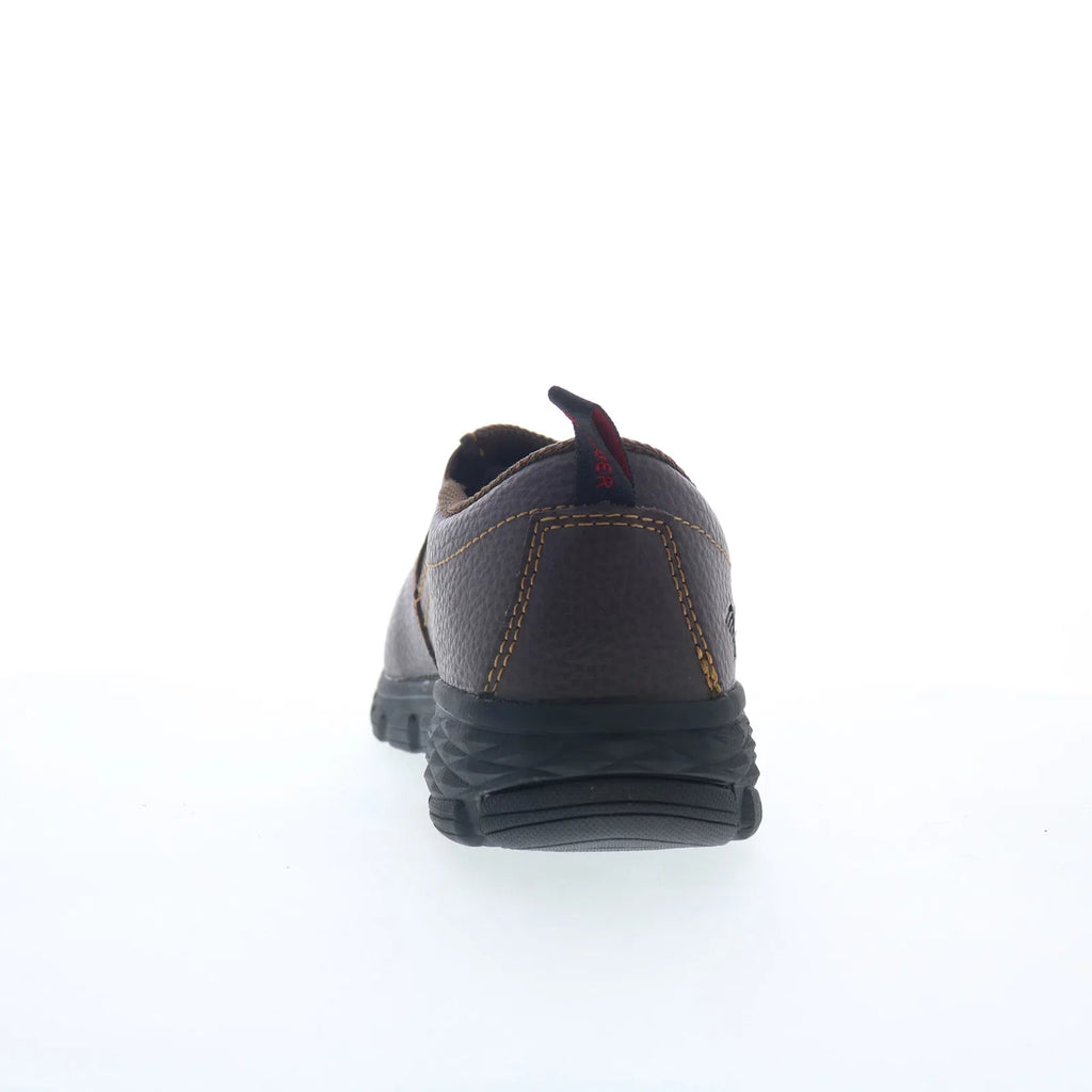 Avenger Flight Slip-On Alloy Toe A7000 Mens Brown Wide Work & Safety Shoes