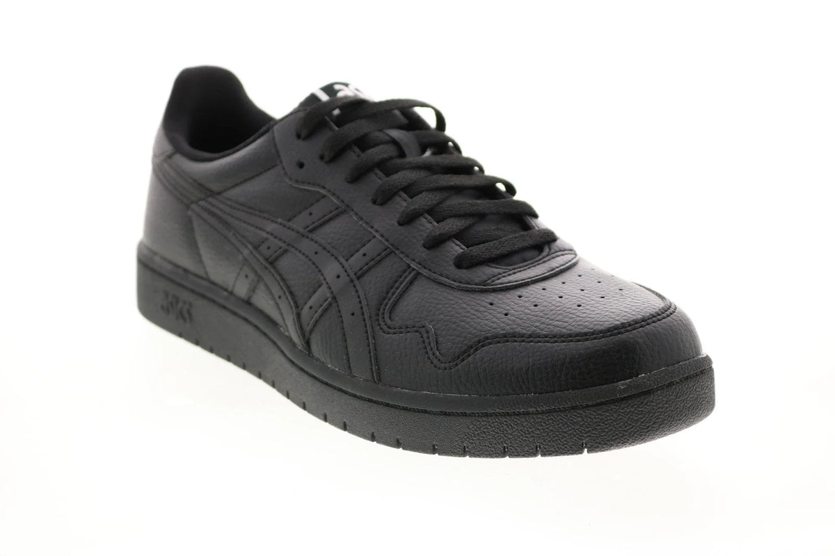 Asics Japan S 1191A163 Mens Black Leather Lifestyle Sneakers Shoes