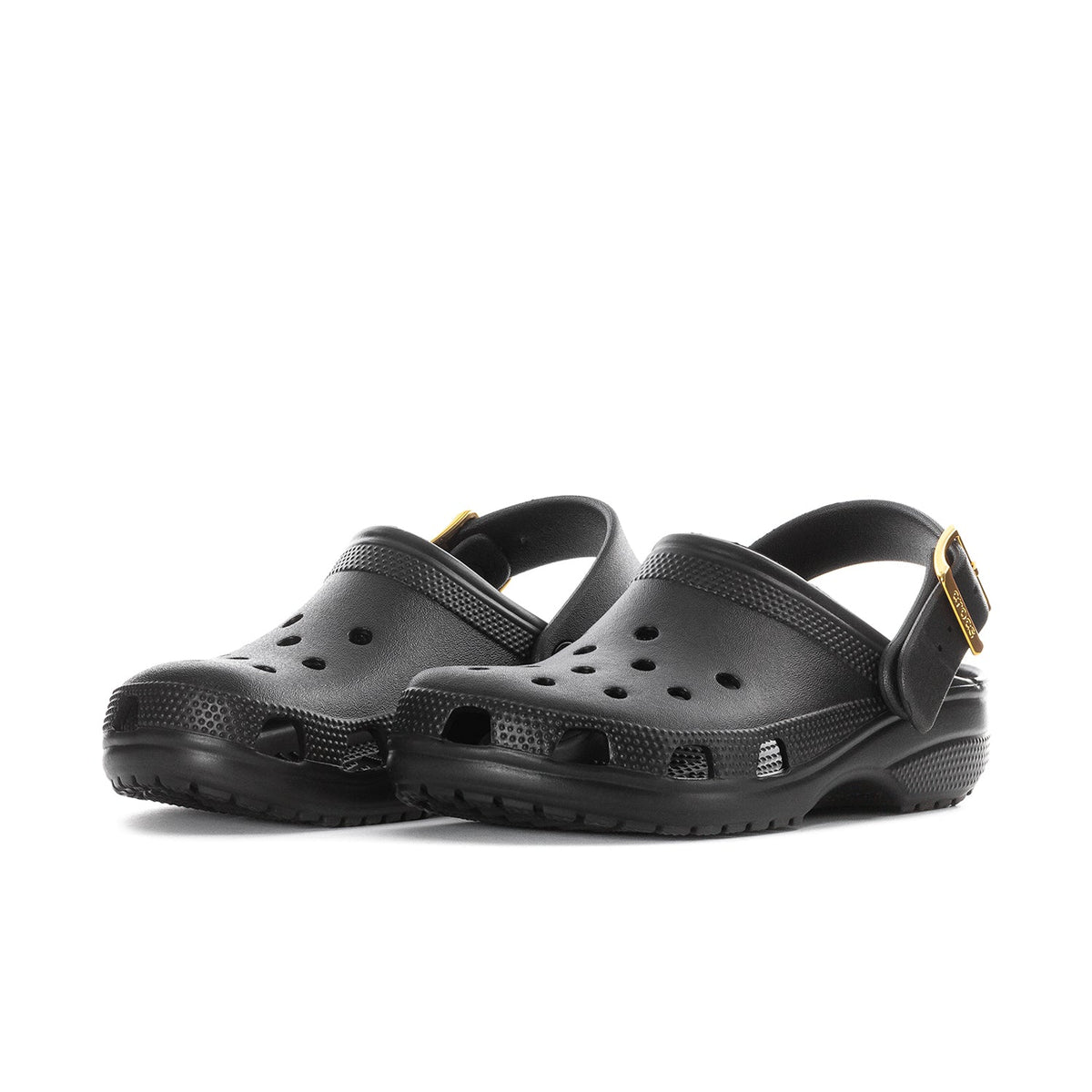 Classic Metallic Buckle Clog - Womens