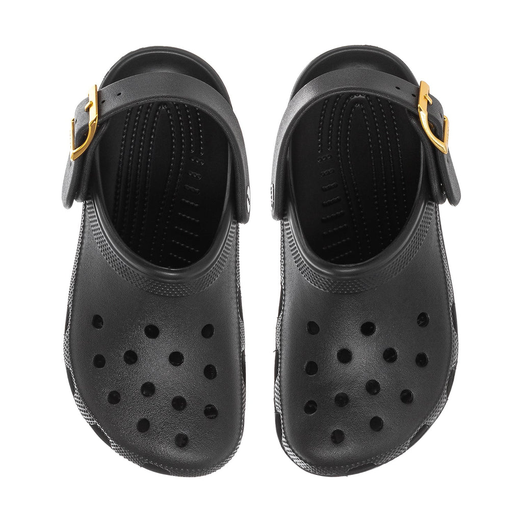 Classic Metallic Buckle Clog - Womens
