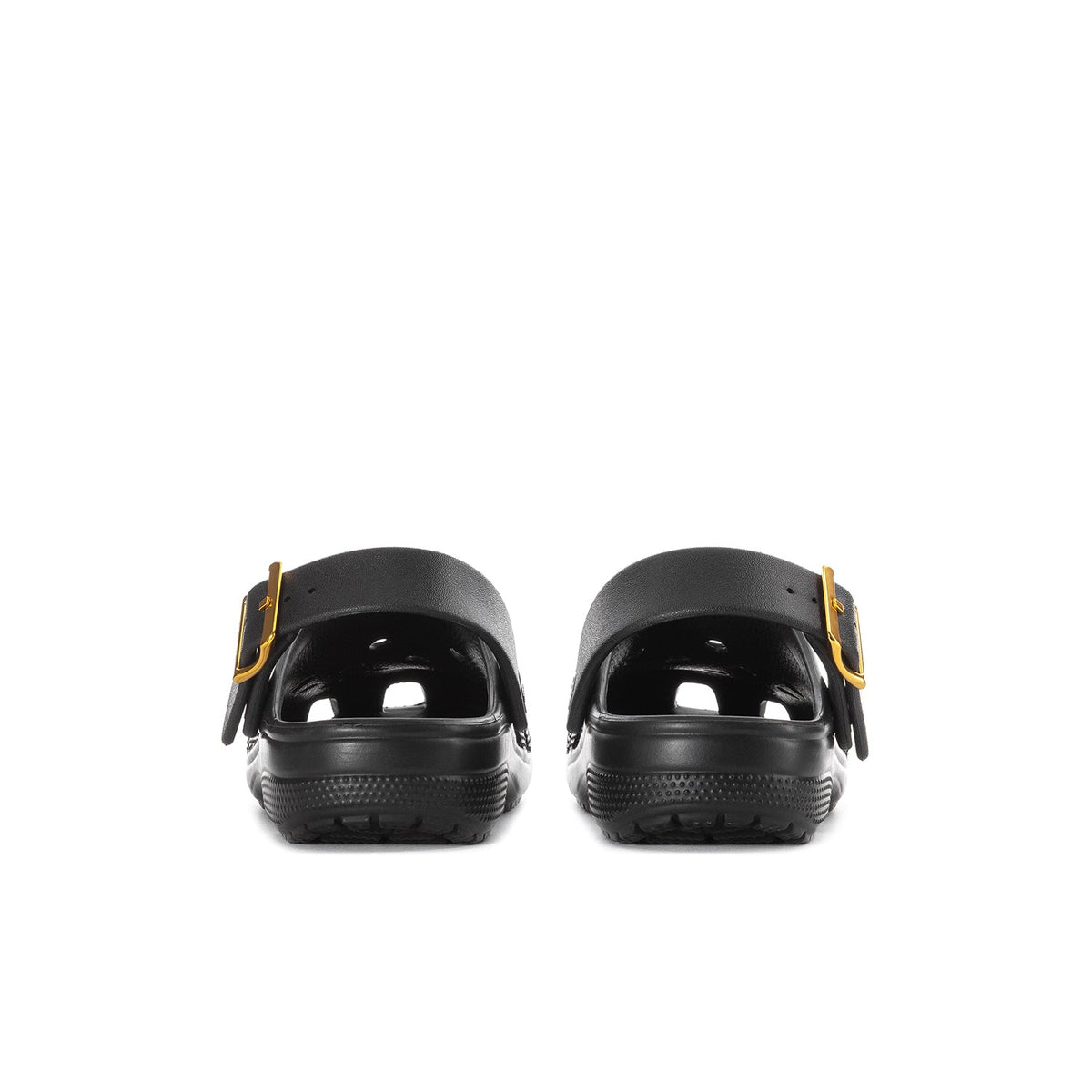 Classic Metallic Buckle Clog - Womens