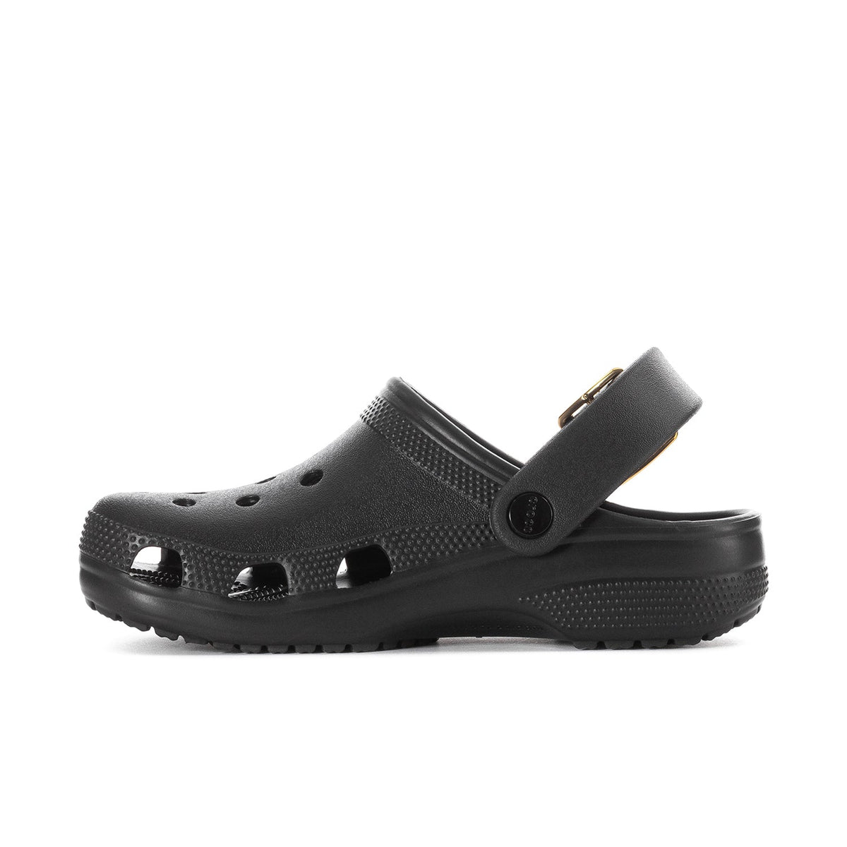 Classic Metallic Buckle Clog - Womens
