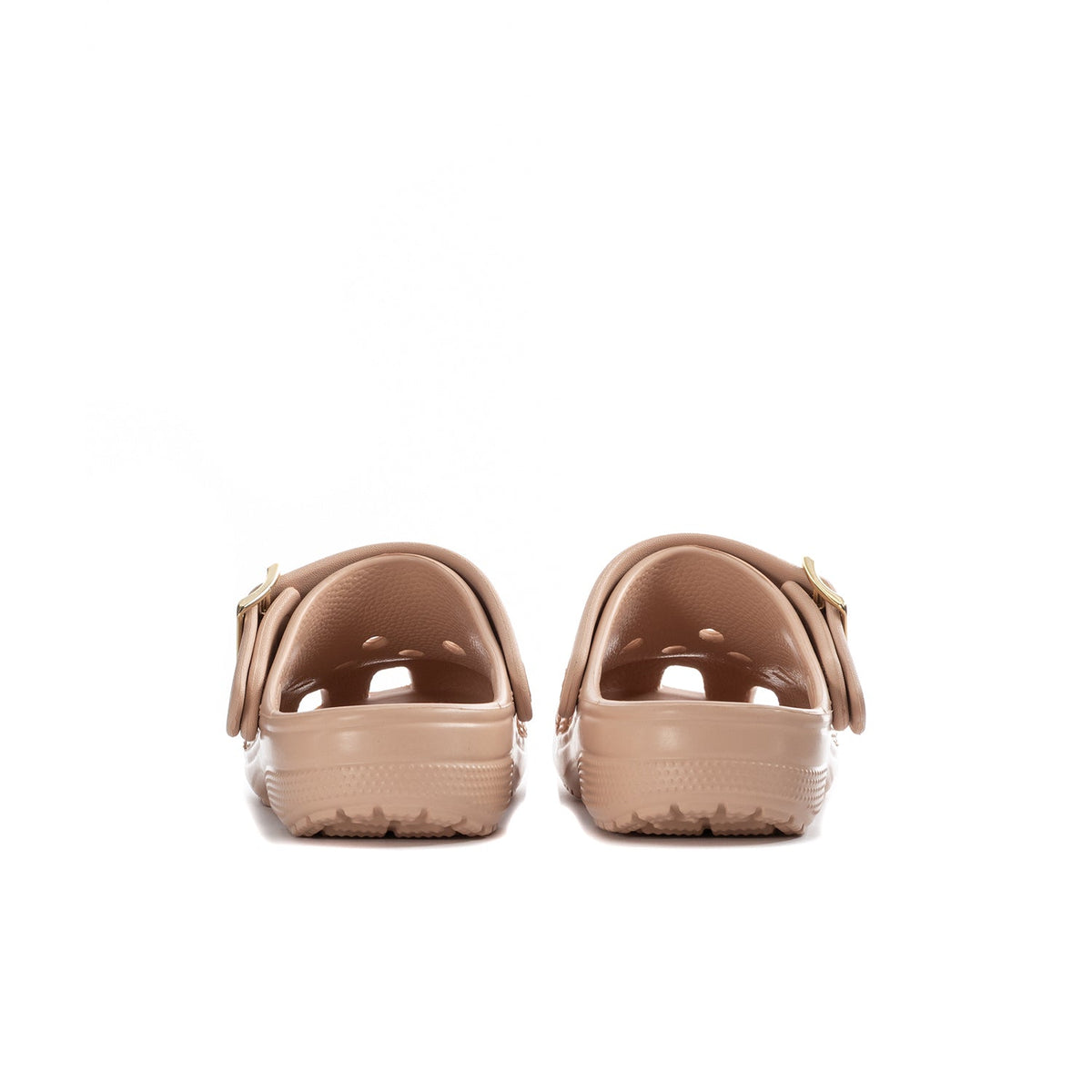 Classic Metallic Buckle Clog - Womens