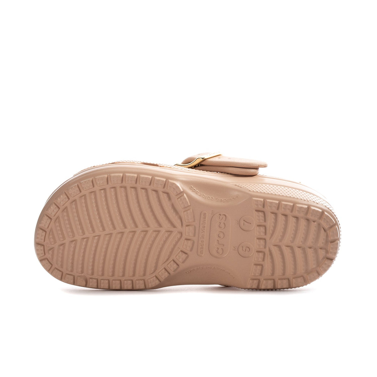 Classic Metallic Buckle Clog - Womens