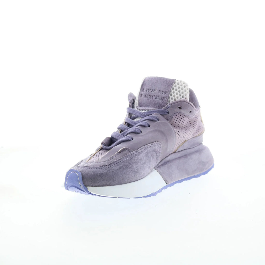 Evander Womens Purple Synthetic Lace Up Lifestyle Sneakers Shoes
