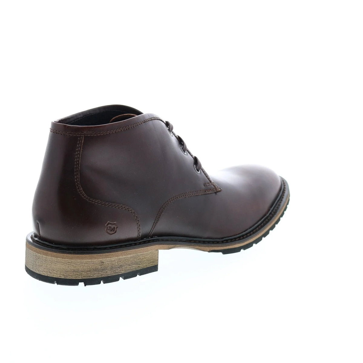 Andrew Marc Woodside AM1022-644 Mens Burgundy Leather Lace Up Chukkas Boots