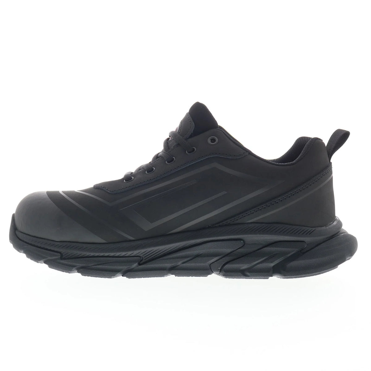 Avenger K4 Aluminum Toe Electrical Hazard SR Mens Black Wide Work Shoes