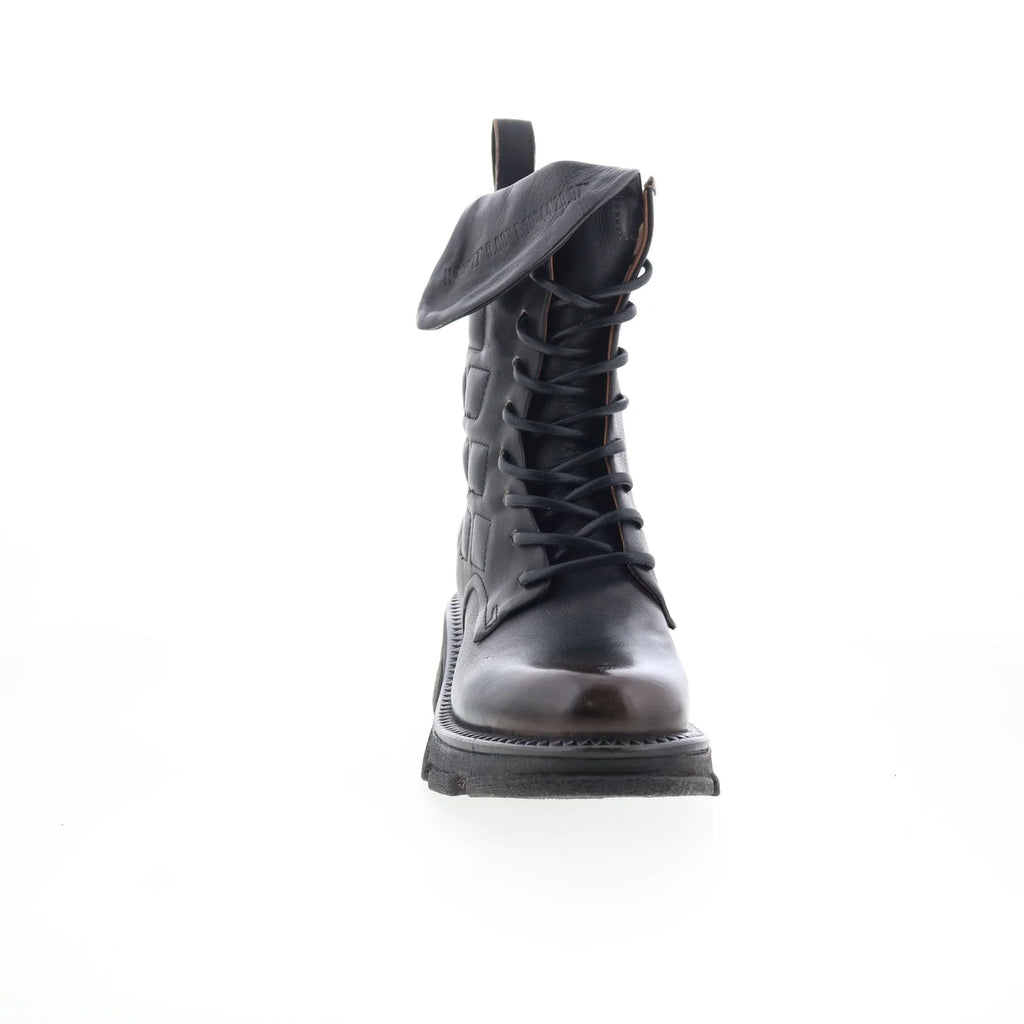 Lockwood A94208-201-6223 Womens Black Leather Casual Dress Boots