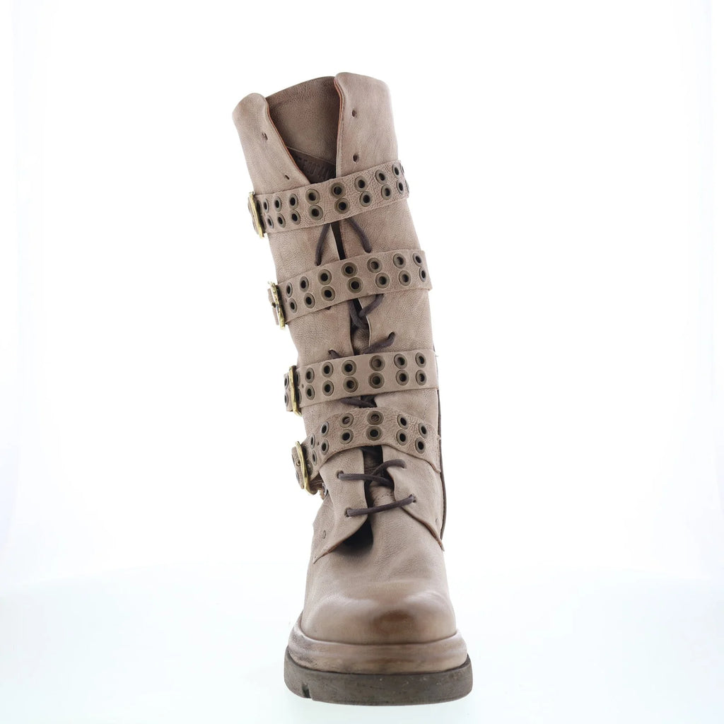 Ellington Womens Brown Leather Zipper Casual Dress Boots