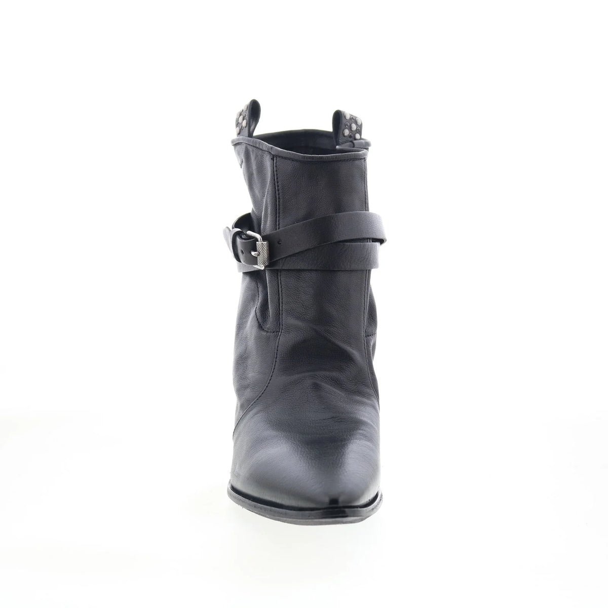 Enzo A98207-102-6002 Womens Black Leather Ankle & Booties Boots