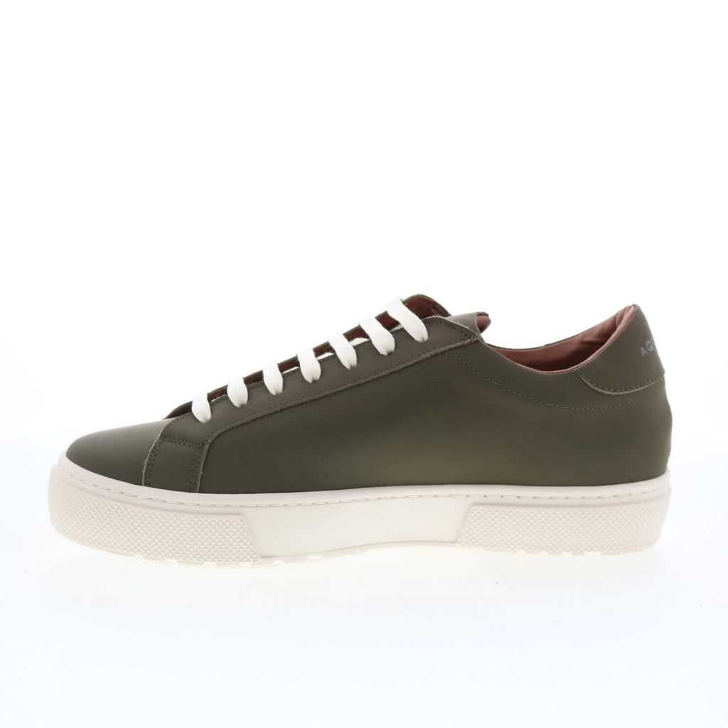 Aquatalia Vic Waterproof M103183 Mens Green Nubuck Lifestyle Sneakers Shoes