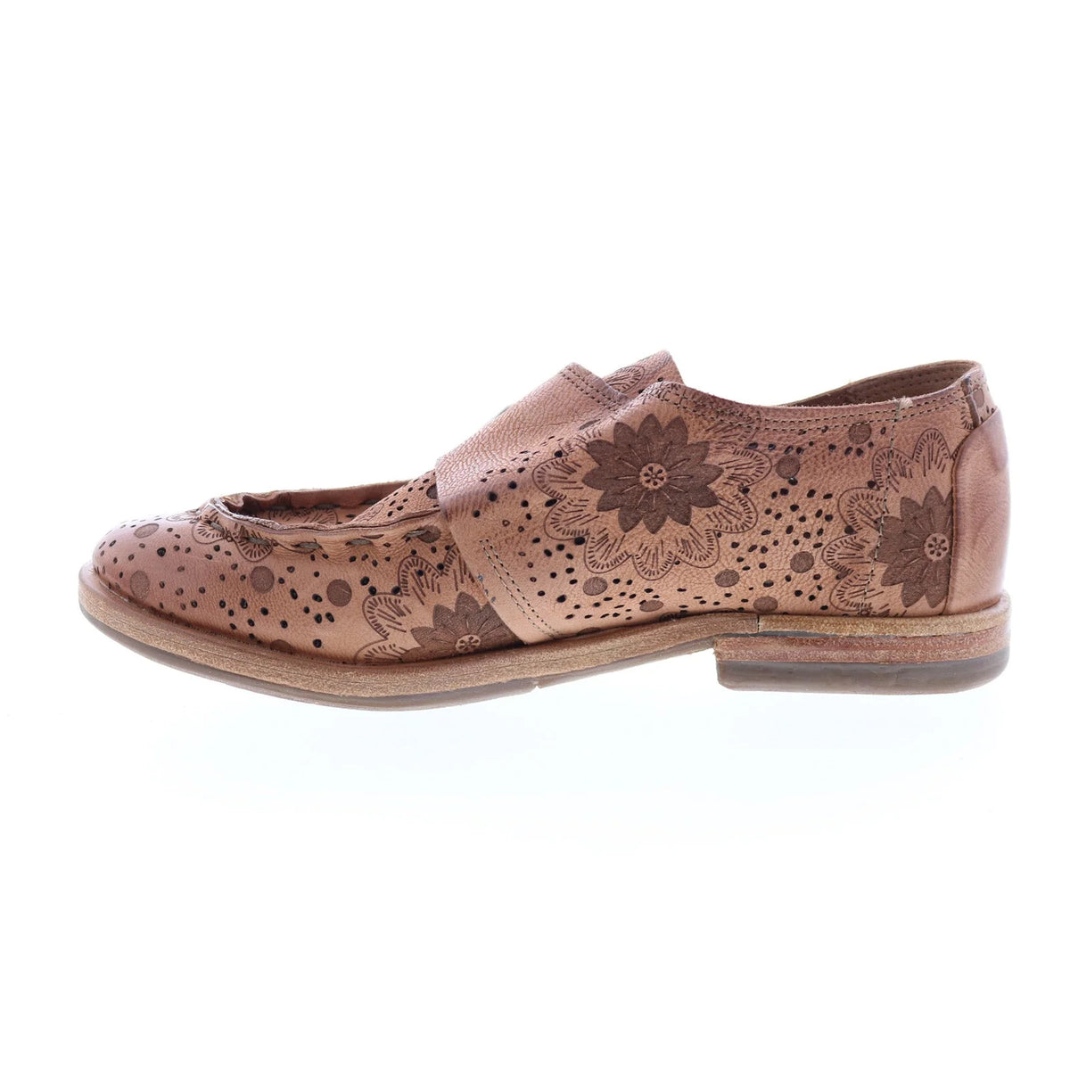 Zeno Floral 630142-101 Womens Brown Oxfords & Lace Ups Casual Shoes