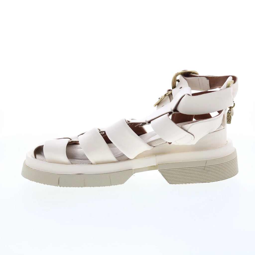 Colter A68002-301 Womens Beige Leather Gladiator Sandals Shoes