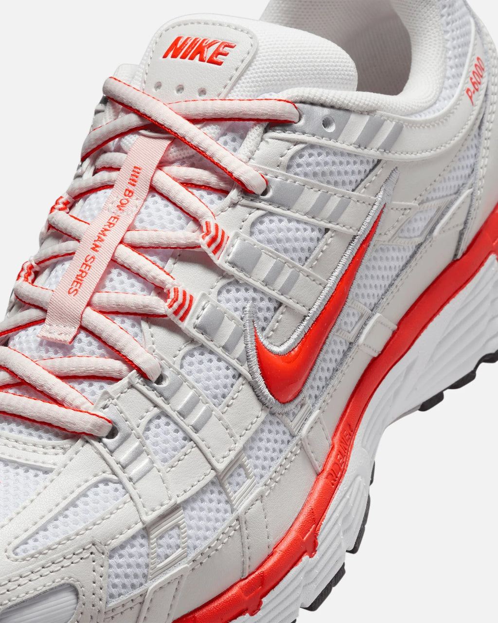 Women's P-6000 White/Picante Red
