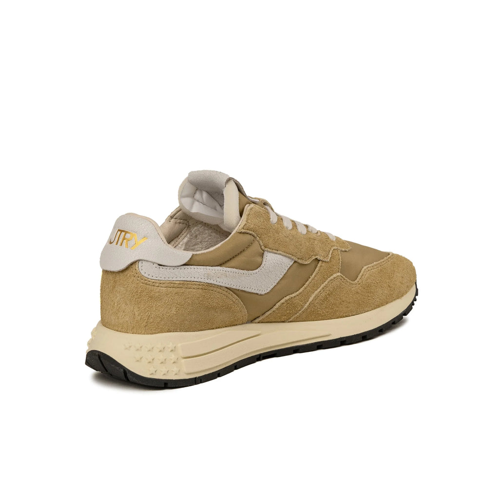 Reelwind Low *Nylon / Cracked Leather*