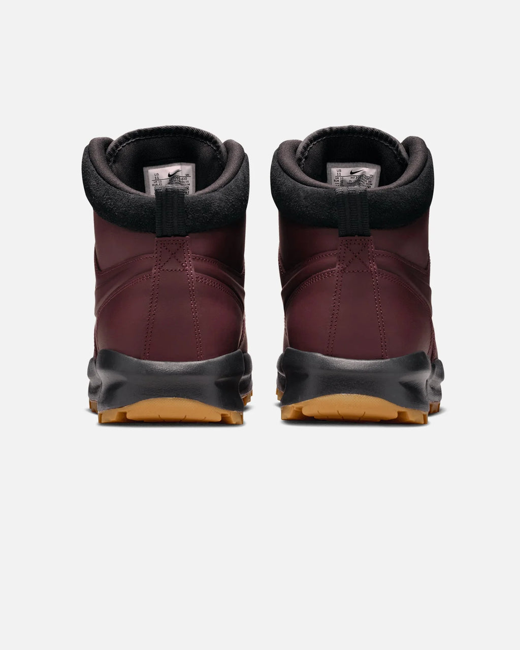 Manoa Leather Boot Burgundy Crush/Black