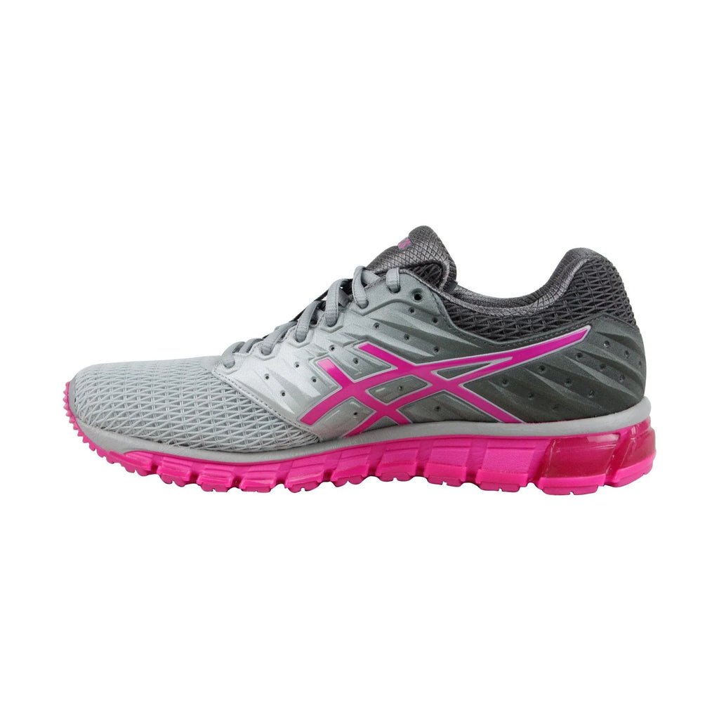 Asics Gel Quantum 180 2 T6G7N-9620 Womens Gray Low Top Athletic Running Shoes