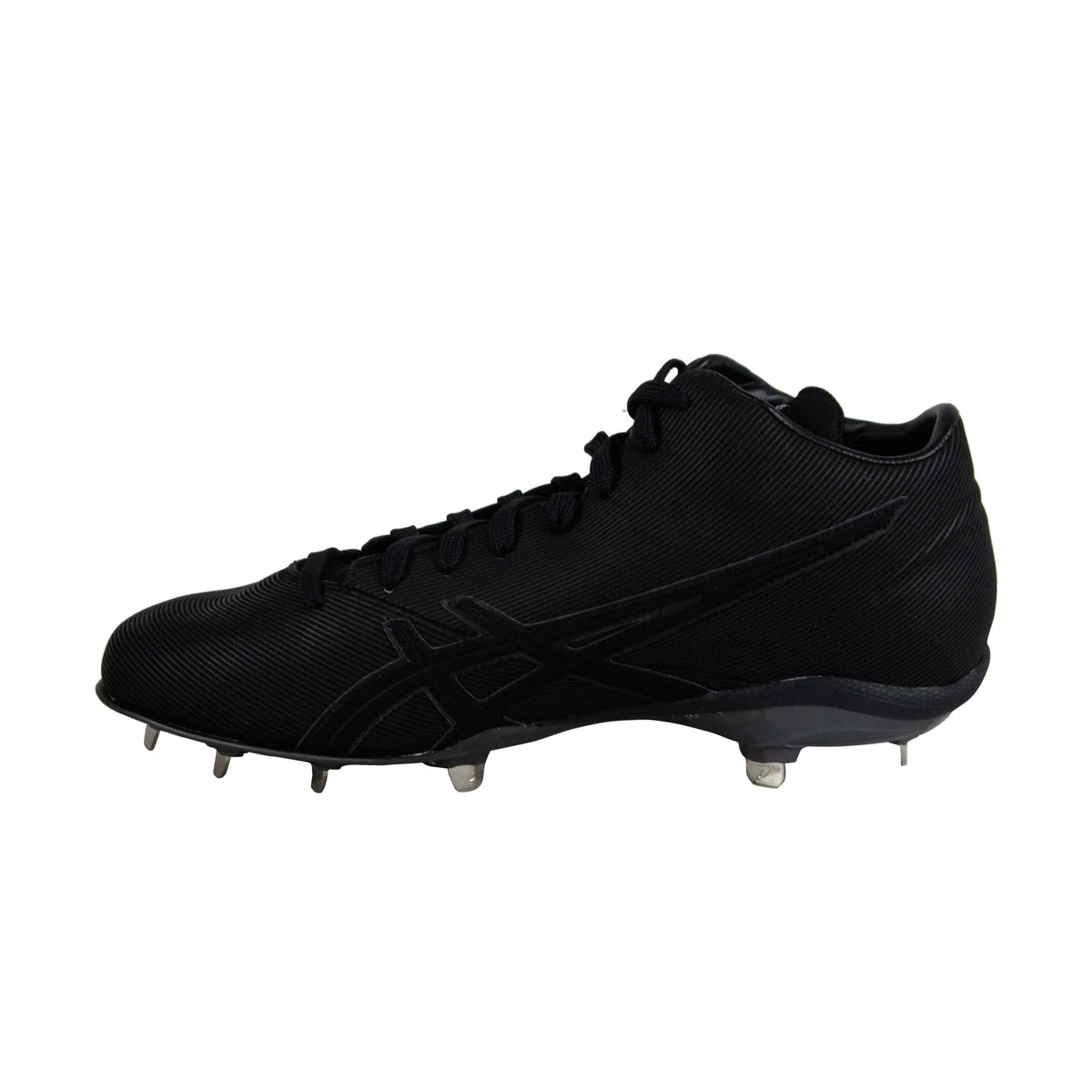 Asics Crossvictor Qt K603Y-9090 Mens Black Athletic Baseball Cleats Shoes