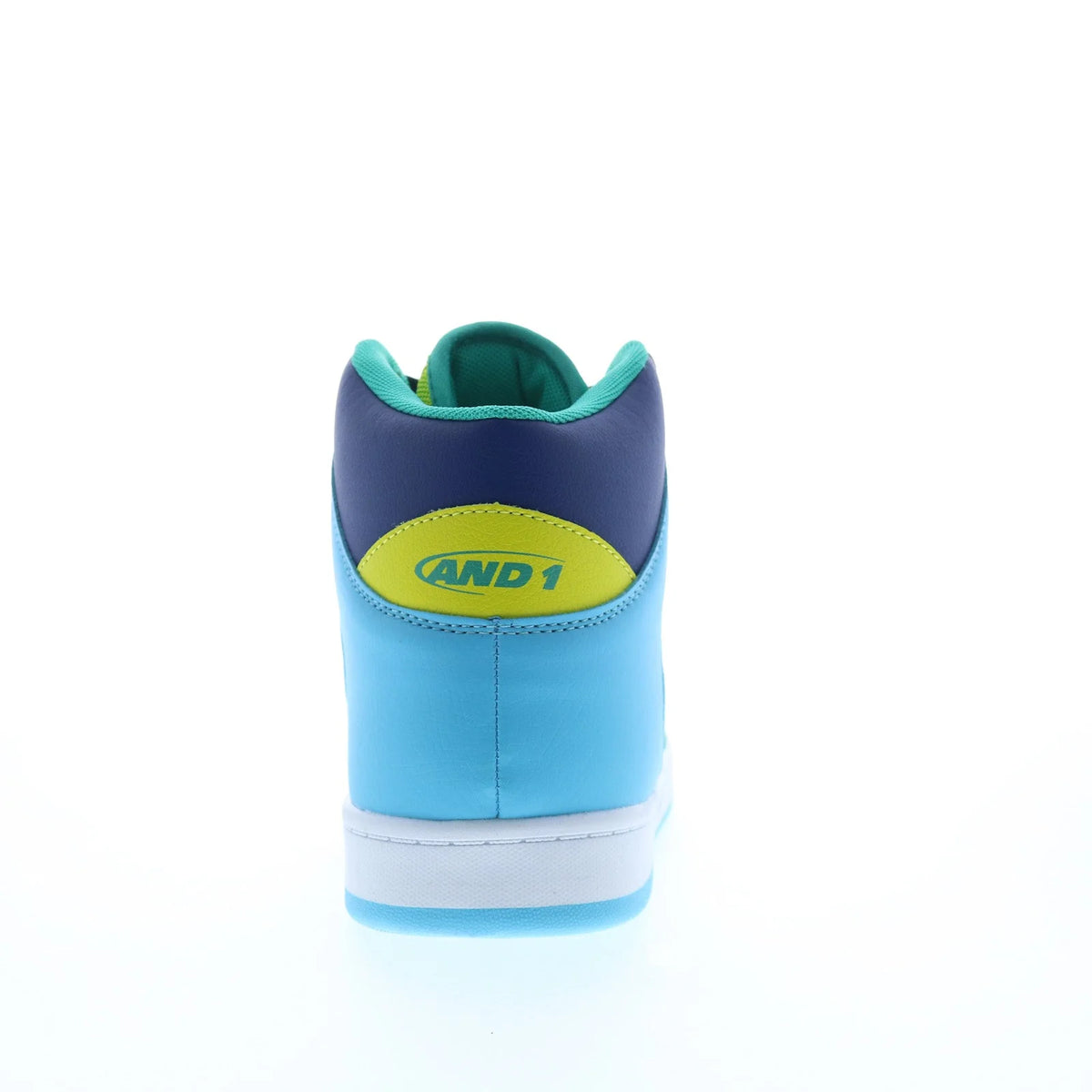 And1 Slam Mid TPR AD90206MSDM Mens Yellow Athletic Basketball Shoes