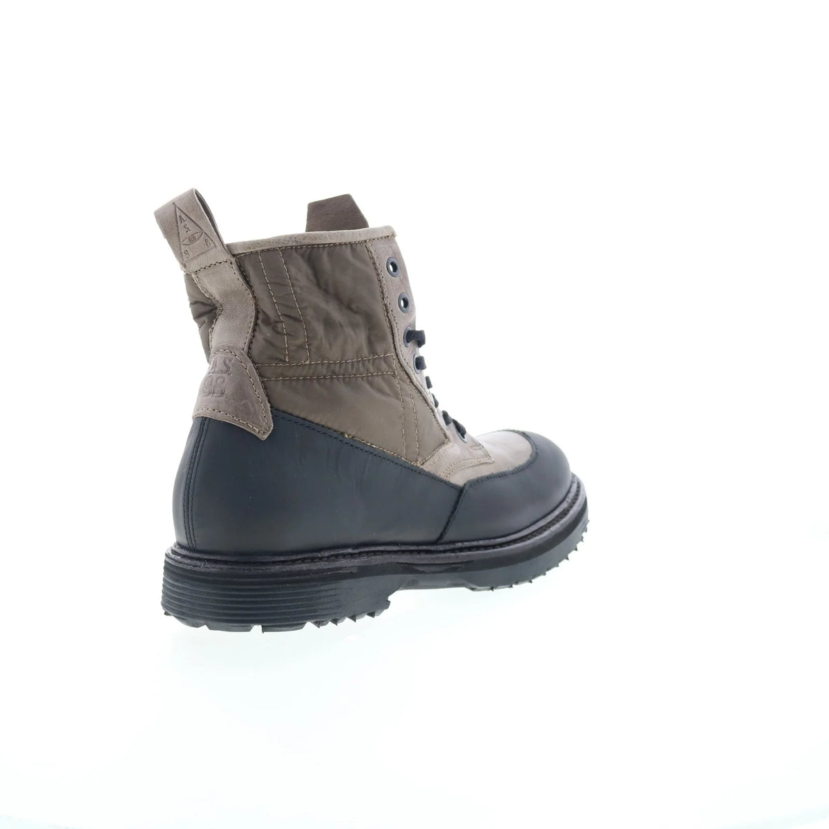 Rupert Mens Gray Synthetic Lace Up Casual Dress Boots