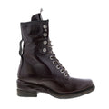 Saunder A23208-201 Womens Brown Leather Lace Up Casual Dress Boots