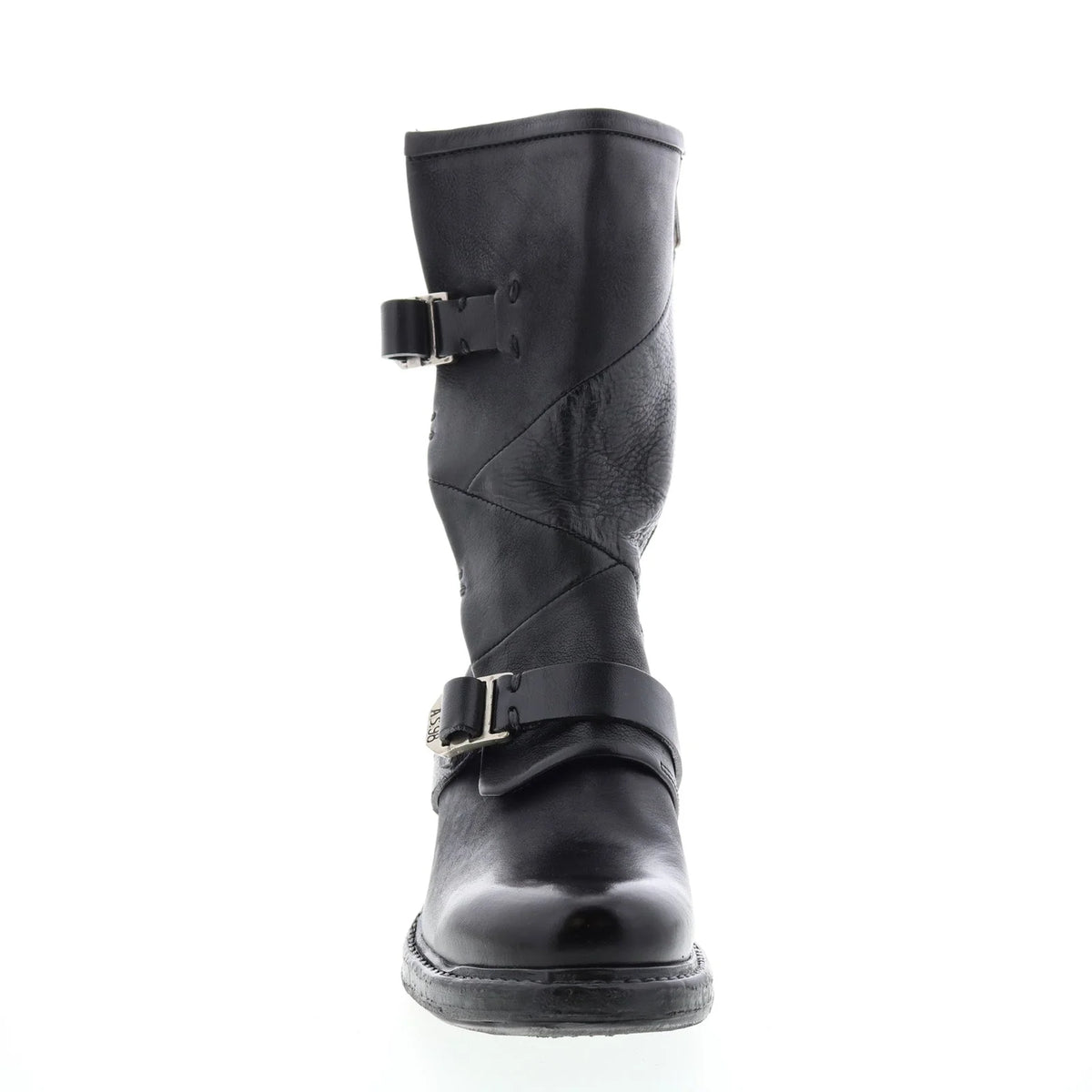 Norm A52203-101 Womens Black Leather Zipper Casual Dress Boots