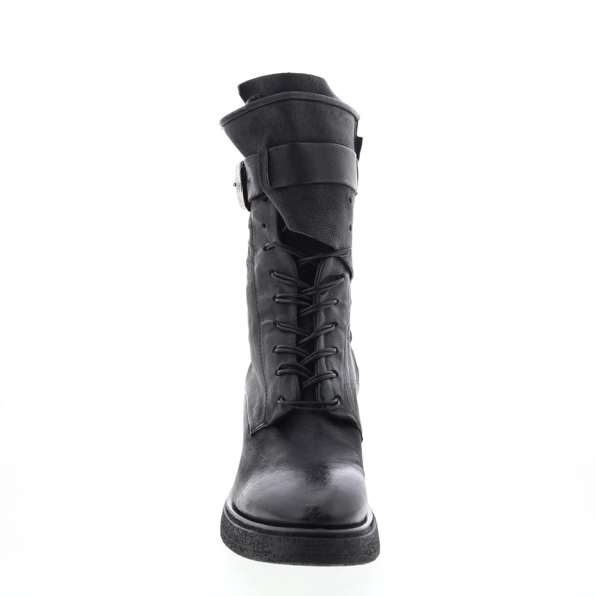 Thatcher A30210-201 Womens Black Leather Casual Dress Boots