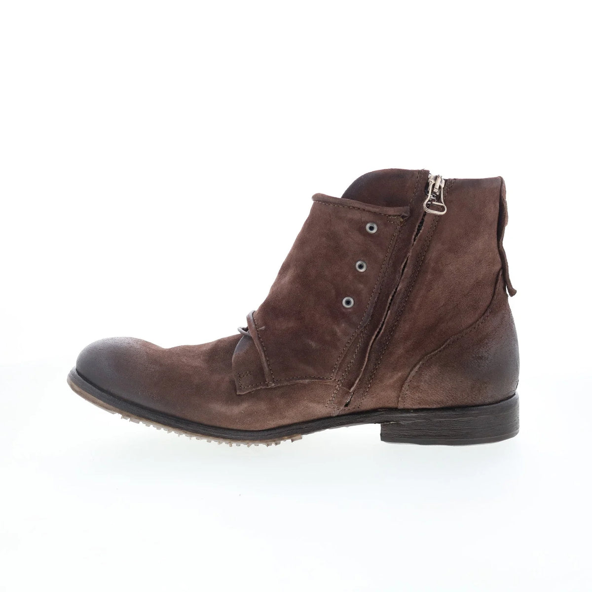 Cooper 401202-2001-6507 Mens Brown Suede Zipper Casual Dress Boots