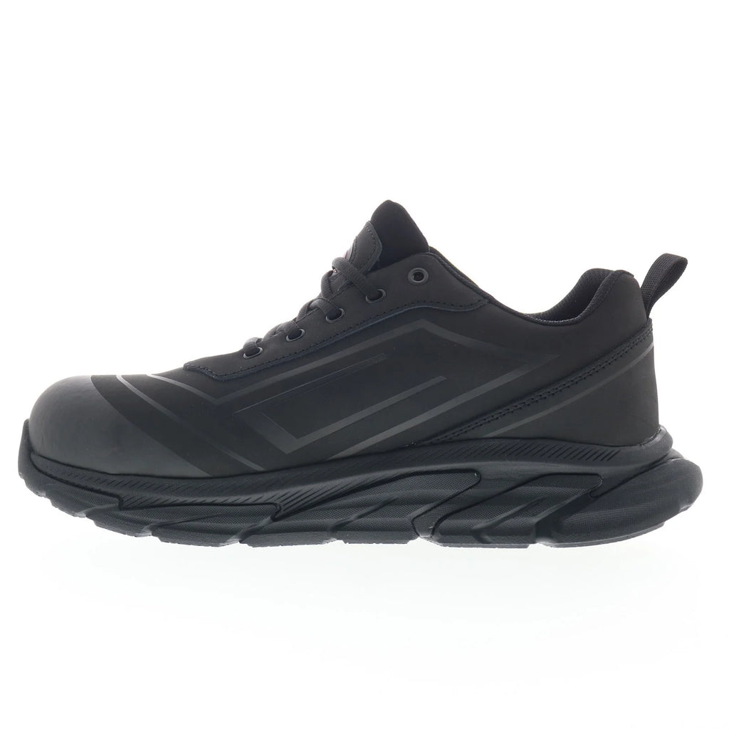 Avenger K4 Aluminum Toe Electrical Hazard SR Mens Black Work Shoes