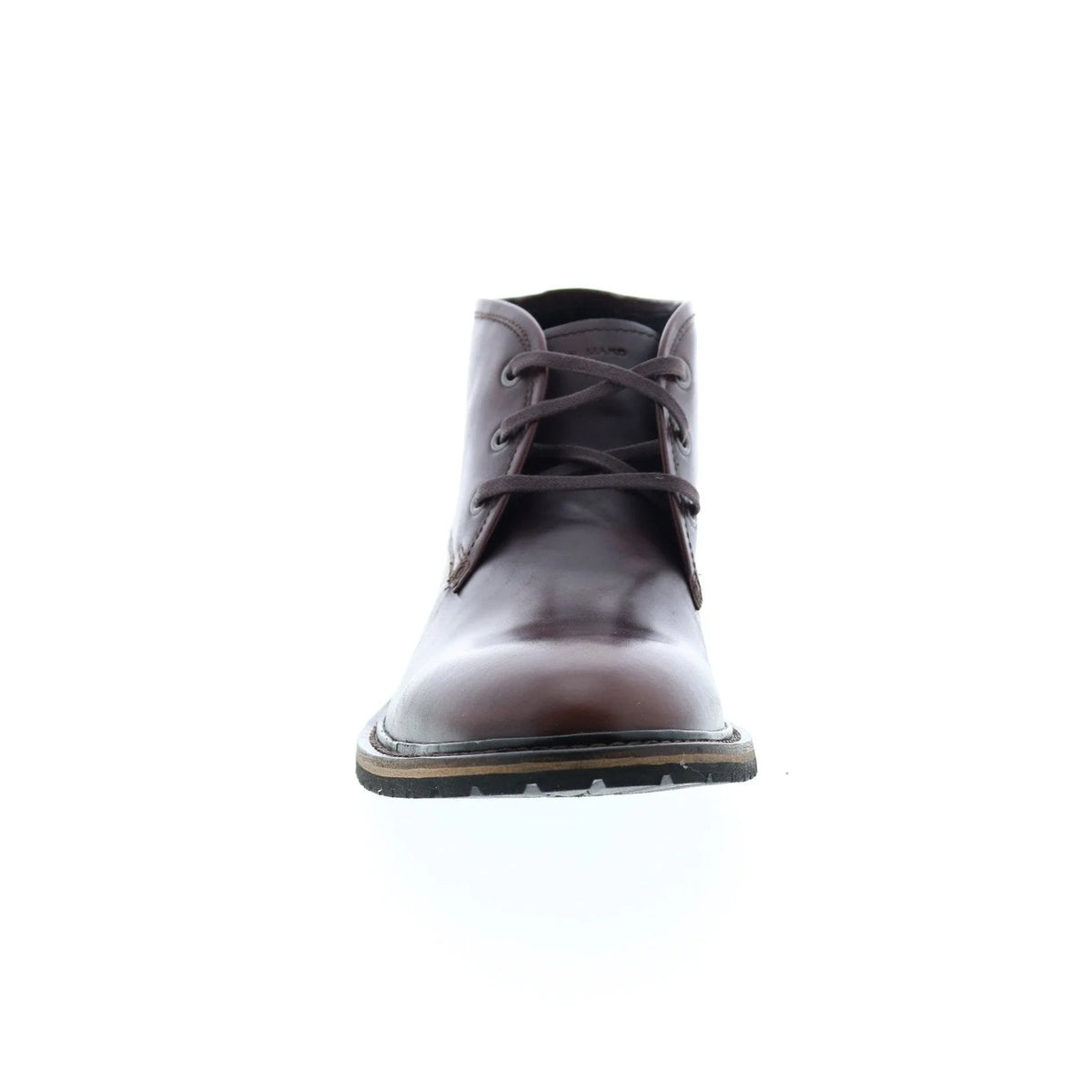 Andrew Marc Woodside AM1022-644 Mens Burgundy Leather Lace Up Chukkas Boots
