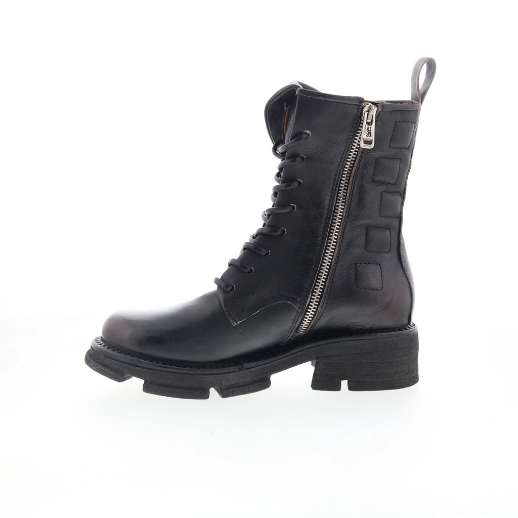 Lockwood A94208-201-6223 Womens Black Leather Casual Dress Boots