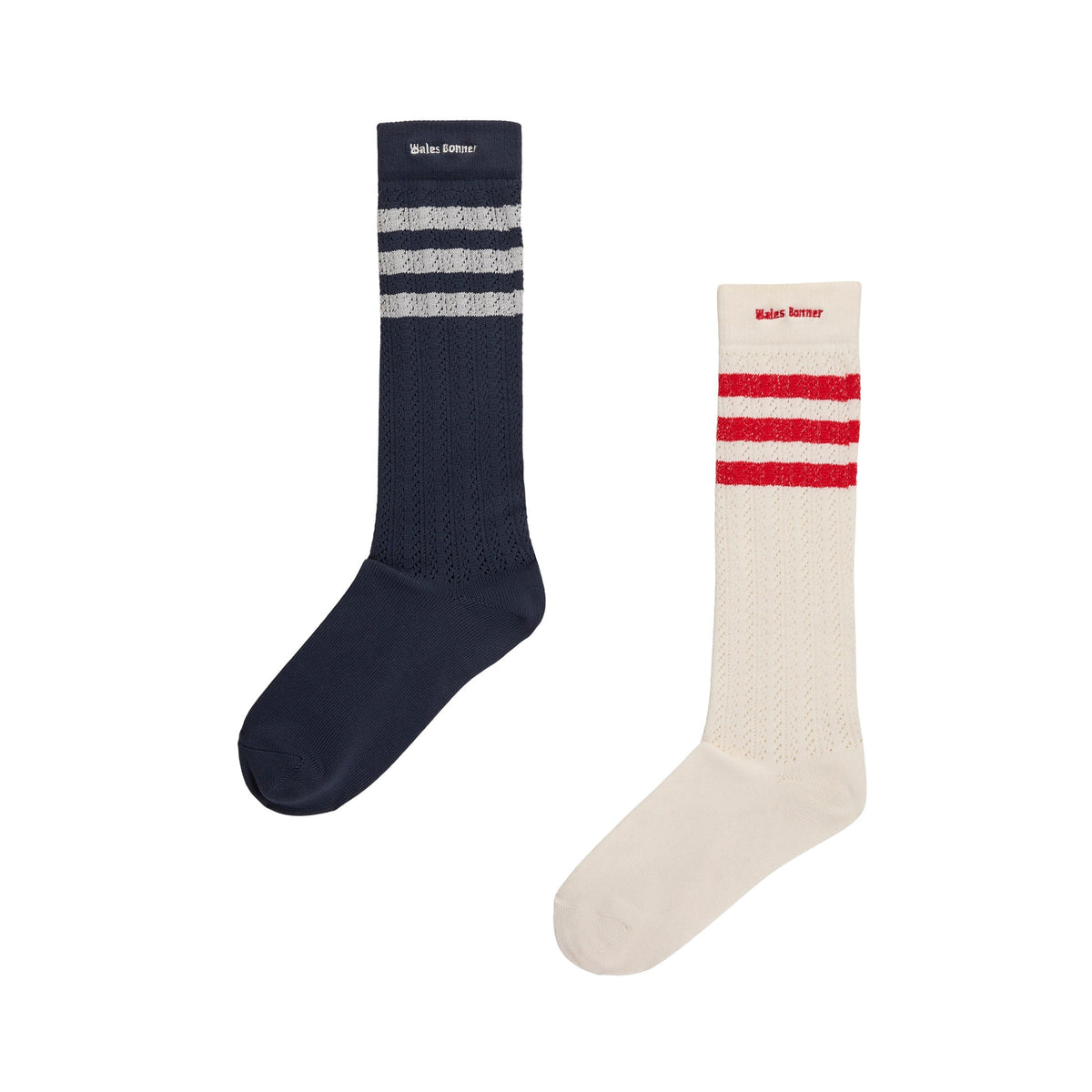 x Wales Bonner Crochet Hi Sock