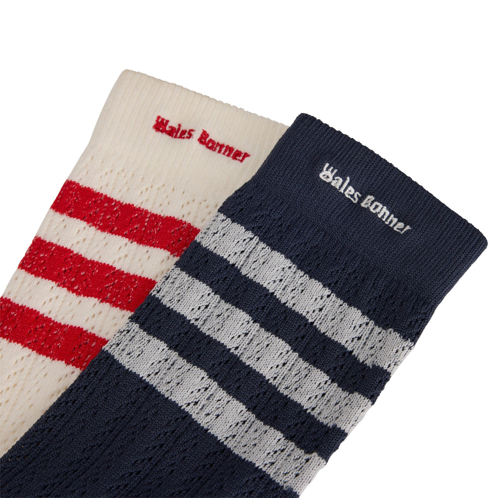 x Wales Bonner Crochet Hi Sock
