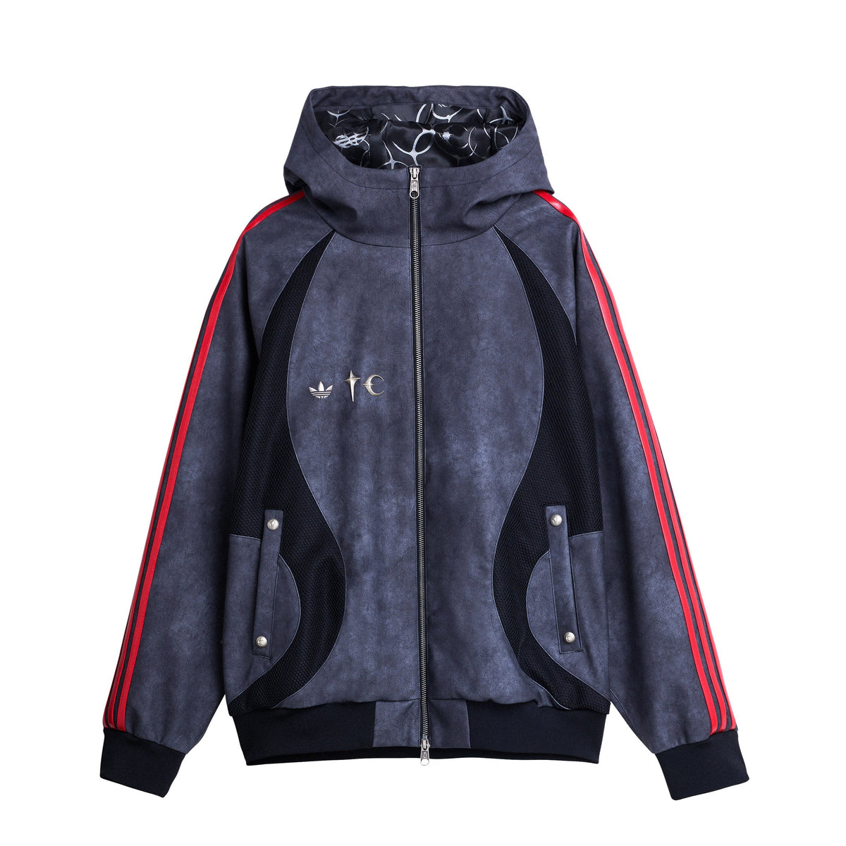 x Thug Club Teamgeist Faux Leather Jacket