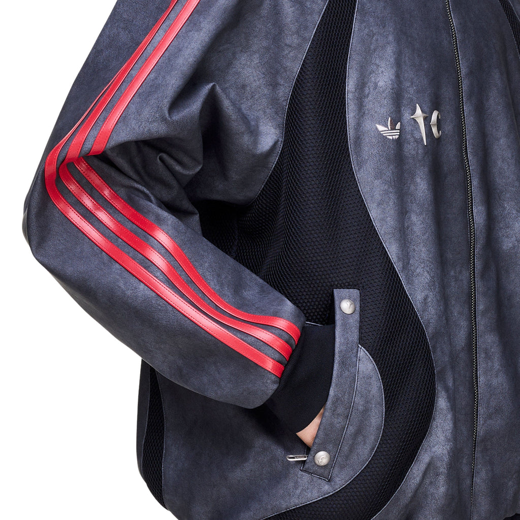 x Thug Club Teamgeist Faux Leather Jacket
