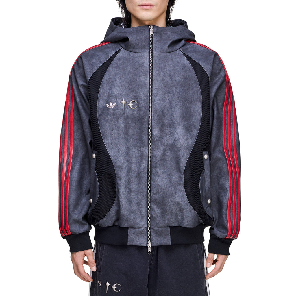 x Thug Club Teamgeist Faux Leather Jacket