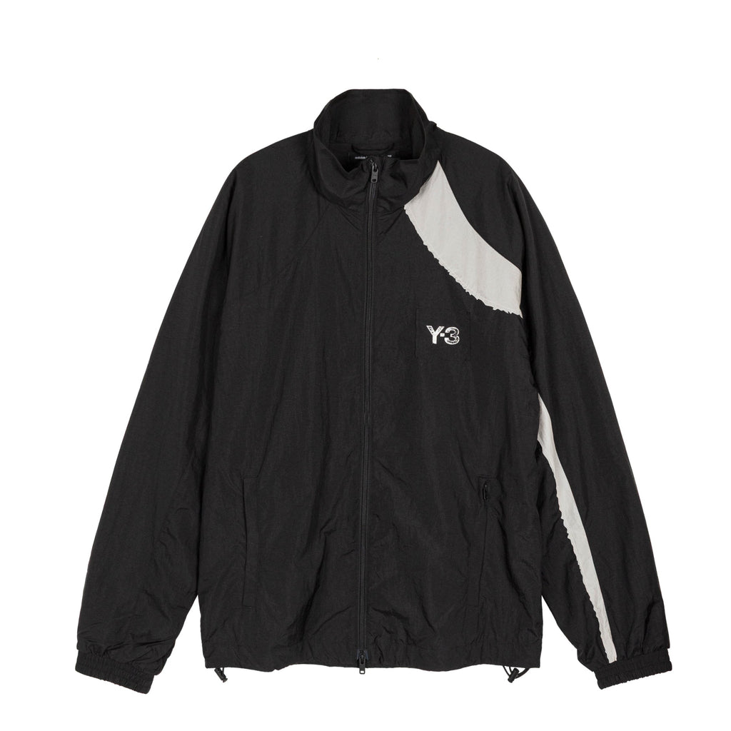 Y-3 Raw Edge 3 Stripes Nylon Shell Jacket