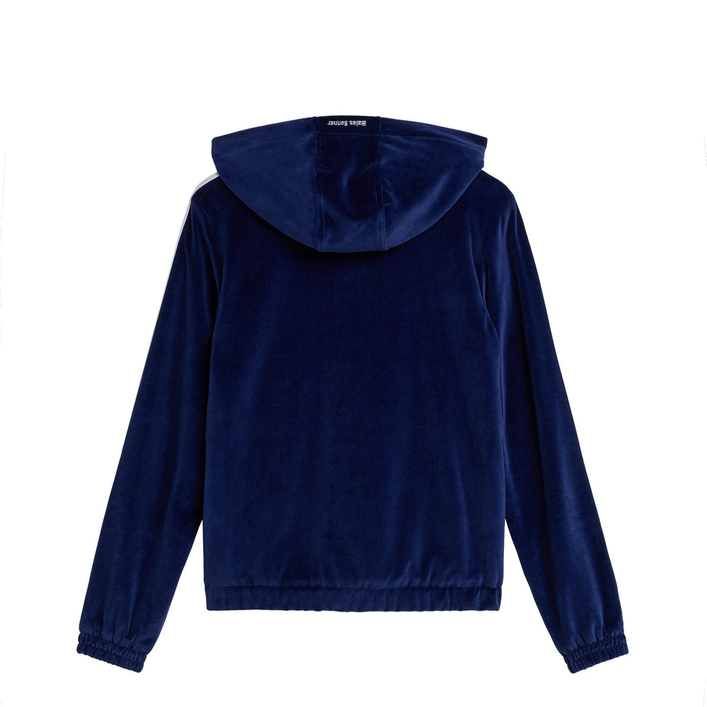 x Wales Bonner Velour Track Jacket