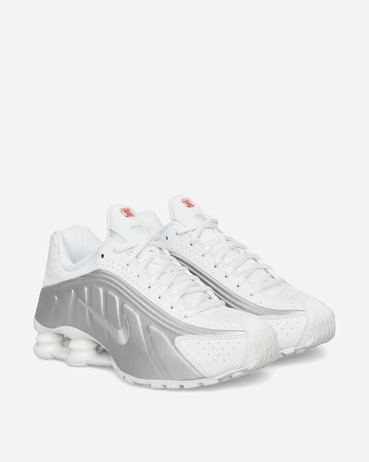 Shox R4 Sneakers White / Metallic Silver