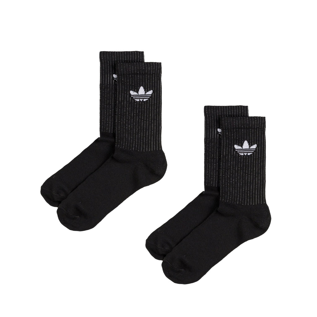 Reflective Crew Socks 2 Pairs