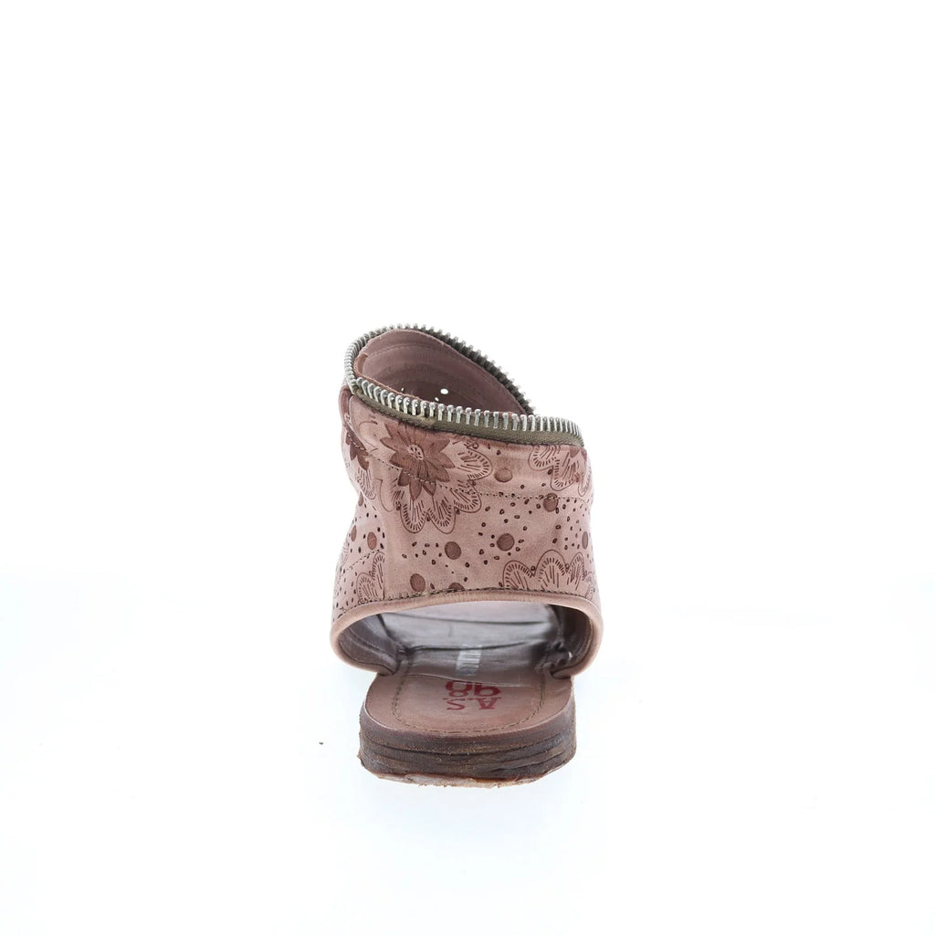 Ritchie A16040-101-6363 Womens Brown Leather Mule Flats Shoes