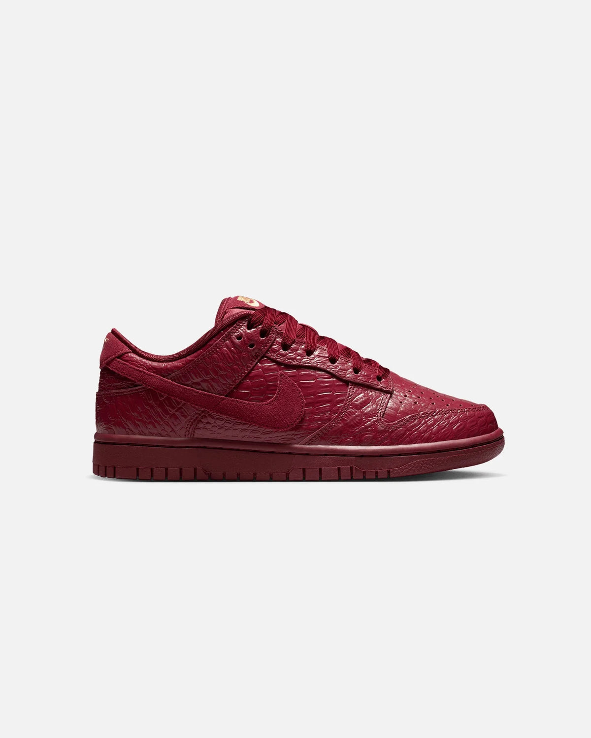 Women's Dunk Low "Croc Skin" Team Red